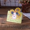 Día del Niño Dibujo Animado Zoológico Tarjeta de Felicitación Cumpleaños Panadería Floristería Tarjeta Venta al por Mayor Cálido Curado Plegable Tarjeta Pequeña