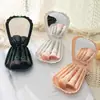 Set de 5 Piezas de Espejo con Carcasa Suave y Brochas de Maquillaje de Cerdas Suaves con Diseño de Almacenamiento, Portátil para Viaje, Brochas para Sombra de Ojos, Polvo y Rubor