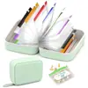 Bolsa de Armazenamento de Silicone Portátil Popular para Viagem Transfronteiriça Bolsa de Armazenamento de Silicone de Grau Alimentício