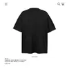 Camiseta Unisex de Manga Corta Algodón Puro Pesado Estampado de Personaje Abstracto Marca de Moda Ajuste Holgado Comercio Exterior Transfronterizo Top Venta al por Mayor