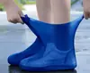 Cobre Sapatos à Prova D'água, Cobre Sapatos de Látex Reutilizável, Cobre Galochas Impermeáveis Antiderrapantes de Cano Médio para Uso Externo
