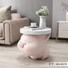 Alemanha 2026 Novo Modelo Elefante Mesa Lateral Sala de Estar Ornamento de Chão Cofrinho Decoração Apenas-Entrada-Sem-Saída Suporte de TV