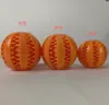 Brinquedo de roer para animais de estimação transfronteiriço, brinquedo de quebra-cabeça interativo, brinquedo de roer para cães para limpeza de dentes, brinquedo de roer em formato de bola de rugby, brinquedo TPR