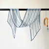 Lenço de Seda Leve e Respirável de Verão, Lenço Longo de Seda com Estampa Paisley 170, Lenço Cinto Multiuso, Protetor de Pescoço