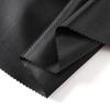 Capa de color sólido de tela Oxford, revestimiento impermeable negro PA, tela de poliéster reciclado, encriptación, forro para equipaje de exterior