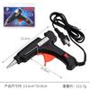 Pistola de pegamento termofusible eléctrica de 20W de alta temperatura resistente al calor con soporte manual costura hermosa diy accesorios de joyería