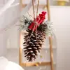 Decorações de Natal Decoração de Natal bola Árvore de Natal pinha saco de material diy layout ornamentos criativos adereços