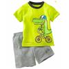 Ins Traje de Casa para Niños Calientes Amazon Europa y América Primavera y Verano Manga Corta Pantalones Cortos Pijamas Nuevos Venta al por Mayor Generación