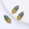 Acessórios de impressão de metal para moda Amazon pulseira de abacaxi fruta joias acessórios diy acessórios de material de sapato de desenho animado