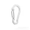 Suministros del Fabricante Ganchos Rápidos de Aleación de Aluminio en Forma de S de 4 cm, Ganchos Planos en Forma de Grúa, Ganchos de Resorte, Mosquetones Magnéticos Mini