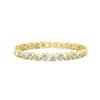 Mecanismo de Cierre Cadena Pulsera de Plata S925 Fila Única Circonita Diamante Artificial Pulsera Venta Directa de Fábrica