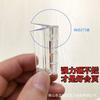 Dobradiça Acrílica Transparente Forte Dobradiça de Plexiglass Cristal PMMA Dobrável Flip-Turning Folhas Soltas Não Podem Ser Esmagadas