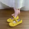 Zapatos Planos Mary Jane de Cuero Suave Estilo Francés para Mujer, Nuevos Estilo Suave con Suela Blanda Loafers para Mujeres Embarazadas Primavera/Verano 2026