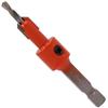 Broca countersink de haste hexagonal para marcenaria, broca countersink de dupla aresta, punção countersink de aço rápido, broca countersink de haste hexagonal para marcenaria