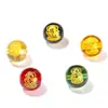 Popular Pulsera de Joyería Hecha a Mano DIY de Cinco Colores Dorado Estampado Rojo, Negro, Verde, Amarillo y Blanco Accesorios Cuentas Sueltas para Hombres y Mujeres Cuentas de la Fortuna