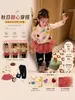 Chaleco para niña de principios de otoño, diseño de dibujos animados para bebés de 2 años, estilo coreano, chaleco de lana tejido para niños de 3-4 años, chaqueta sin mangas para niños