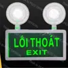 Luces de emergencia contra incendios LED transfronterizas, luces de doble cabezal EXIT, luces de emergencia para pasillos, luz indicadora de salida de seguridad para comercio exterior