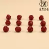 Cuentas de Cristal de Marca Famosa, Cinnabar de Cristal Signos del Zodíaco Doce, Cuentas Sueltas del Zodíaco Arena Imperial, Cuentas para Accesorios de Joyería DIY