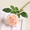 Sensación de mano hidratante simulación rosa accesorios para sesión de fotos de boda decoración de salón de bodas muebles para el hogar flor artificial al por mayor