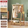 Arara de Roupas de Chão Quarto Sala de Estar Doméstico Simples Varanda Secador de Roupas Arara de Roupas Armazenamento Armazenamento Cabideiro