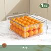 Caja de Almacenamiento para Refrigerador con Tapa, Asa Apilable, Cocina Mascota Caja de Almacenamiento de Frutas y Verduras de Gran Capacidad, Caja Crisper, Caja para Polvo de Hielo
