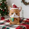 Pequeños Adornos Navideños Micro Paisaje Lindo Dibujos Animados Papá Noel Árbol de Navidad Animales Adornos Decorativos Regalos de Navidad