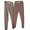 [Caixa Premium] Calça de Pelúcia Algodão Mocha Maybach Elegante Confortável Amiga da Pele Calça de Caxemira para Mulheres 8097
