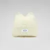 Chapéu de Tricô com Orelhas de Gato para Mulheres, Estilo Coreano Outono e Inverno, Fofo, Emagrecimento Facial, Circunferência da Cabeça Grande, Chapéu Quente Protetor de Orelhas