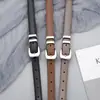 Cinturón de Cuero Estilo Nuevo para Mujer, Cinturón de Cuero Genuino para Mujer, Moda de Negocios, Versátil Cinturón Decorativo de Piel de Vaca para Vestidos y Jeans