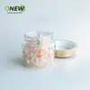 Frasco sellado de 220 ml de grado alimenticio con cápsula de azafrán y bayas de goji, Almacenamiento de alta gama para té y suplementos de salud, Botella de PET