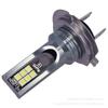 Carro LED nevoeiro lâmpada H7 3030 12SMD dupla face de alta potência LED brilhante anti-neblina lâmpada farol lâmpada 12V