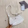Bolso de Hombro de Lunares Nuevo 2026 para Mujer, Bolso Cruzado Versátil de Moda, Diseño de Nicho Estilo Coreano, Bolso de Axila de Gama Alta