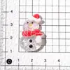Homem de Gengibre de Natal Lantejoula Luminosa Alce Criativo DIY Grampo de Cabelo Corrente de Celular Chaveiro Pingente de Copo de Água Adesivo