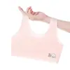 Roupas Íntimas Infantis para Estudantes, Meninas do Ensino Fundamental, Meninas do Ensino Médio, Sutiãs para Período de Desenvolvimento da Puberdade, Camisetas sem Costura para Meninas Mais Velhas