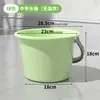 Envío Gratis Cubeta de Plástico Grueso para Lavar Cubo Doméstico con Tapa Dormitorio de Estudiante Cubeta Grande y Pequeña para Lavandería Cubeta para Baño de Pies