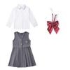 Traje Cinza de Desempenho Infantil Uniformes de Ensino Fundamental e Médio Uniformes de Classe Estilo Colegial Uniformes de Jardim de Infância Desempenho