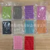 Conjunto de 24 peças de suportes adesivos universais para celular, com ventosas de silicone quadradas, multifuncionais e antiderrapantes, sem necessidade de furos, prontos para uso pelo fabricante.