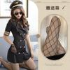 Roupa Íntima Sexy Uniforme de Aeromoça Sexy e Bonito Jogo de Tentação Role Playing Produtos Sexuais para Marido e Esposa Roupas Adultas de Policial Feminina