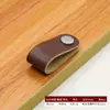 Mesa de Cabeceira Guarda-Roupa Porta Alça Colorida de Couro Nórdico Moderno Minimalista Alça de Couro de Furo Único Alça de Couro para Móveis
