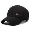 Gorra de algodón para otoño e invierno para hombres de mediana edad y mayores, forrada de polar, cálida, gorra de pico de pato, a prueba de frío para exteriores, gorra de béisbol engrosada para papás y abuelos