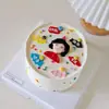 Figura de Arcilla Blanda de Moda para el Día de la Madre Topper para Pastel Mamá Linda Cumpleaños Mamá Rica Decoración
