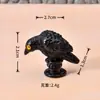Enfeites Pequenos de Halloween Transfronteiriços Novos Micro Paisagem Fantasma DIY Acessórios de Resina Animal Corvo Decorações de Mesa