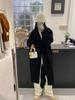 Abrigo de Lana Pura Estilo Francés para Principios de Otoño Chaqueta de Invierno Atuendo de Otoño de Alta Gama para Mujer Abrigo de Cachemira para Mujer