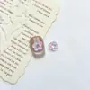 Nova Guirlanda Colorida Transfronteiriça Acessórios de Unhas DIY Flores de Gelo Transparentes Capa de Celular Brincos Acessórios de Cabelo