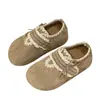 Zapatos Birkenstock para Mujer con Aumento Oculto de Altura, Nuevo Estilo Primavera 2026, Suela de Plataforma, Moño, Punta Redonda, Zapatos Casuales Slip-On Versátiles