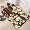 Nueva alfombra de piso de terciopelo de cristal con diseño de gatito vintage para uso doméstico, resistente a la suciedad, resistente al desgaste, fácil de mantener, alfombra a prueba de polvo y antideslizante para la entrada