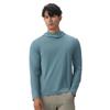 Outono novo nylon masculino ao ar livre leve respirável casual esportes manga comprida camiseta secagem rápida top suéter com capuz