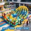 Mercado Exterior Castillo Inflable Grande Castillo Inflable Exterior Centro Comercial Parque Tobogán Fortín de Juegos Infantil Instalaciones de Diversión