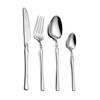 Conjunto de Talheres de Aço Inoxidável Cintura Pequena 24 Peças Transfronteiriço Amazon Ocidental Faca de Bife, Garfo e Colher Caixa de Presente Colher de Sobremesa
