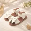 Sandalias Brillantes con Moño para Niñas Suela Suave Antideslizante Velcro Punta Abierta Estilo Dulce de Princesa Zapatos para Niñas